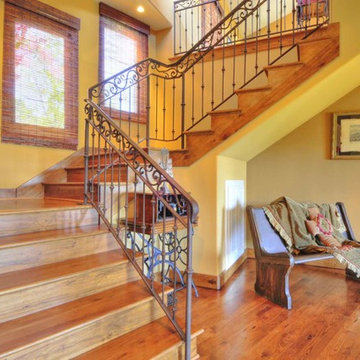 Flat Sanded Hickory Floors