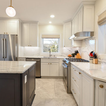 Transitional Kitchen Design Fredericksburg, VA