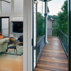 Beach Modern Outdoor Living - Contemporary - Porch - San Diego - by