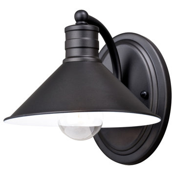 Vaxcel Lighting W0283 Akron 7" Tall Bathroom Sconce - Oil Rubbed Bronze