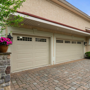 Ambler Pent Roof and Garage Doors