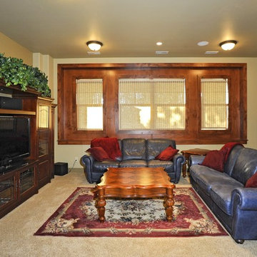 Castle Rock Mountain Craftsman Ranch Home