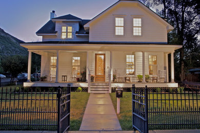 Example of a classic exterior home design in Denver
