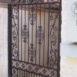 Wrought Iron Exterior Gates - Products
