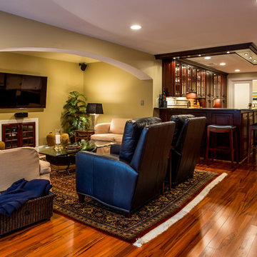 Appealing Basement for Every Family Member of a Vienna Home