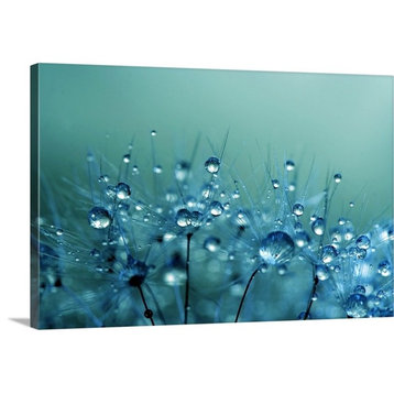 "Blue Shower" Wrapped Canvas Art Print, 36"x24"x1.5"