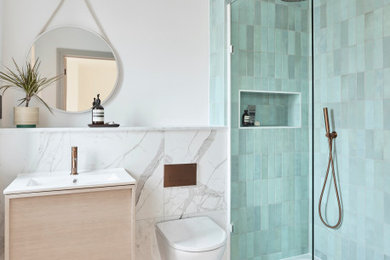 Photo of a nautical bathroom in Hampshire.