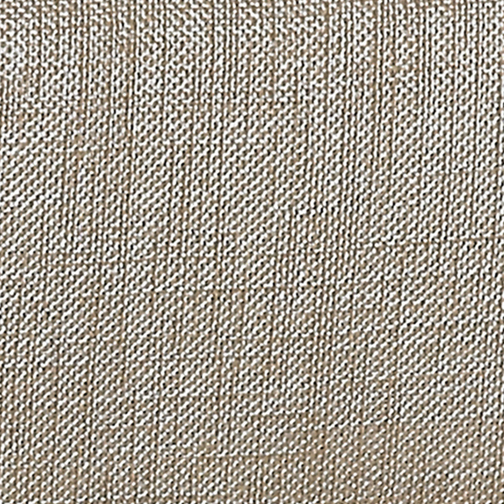 Gold Cane Bench, Cream Metallic