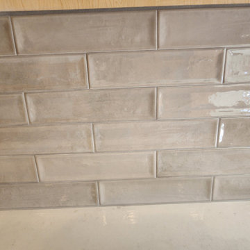 Kitchen Remodel With New Countertops and Backsplash