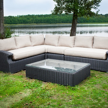 Toja Patio Furniture - Azores Sectional Set - At The Lake