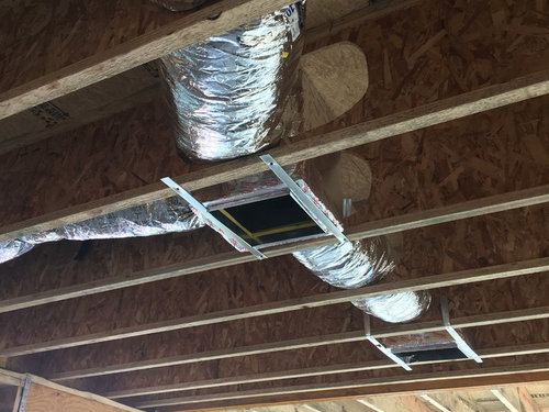 Ac Ductwork Through Headers