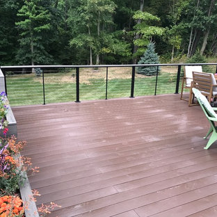 Planter box and cable rail