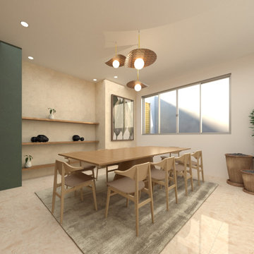 Agencement rdc villa duplex