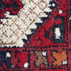 Handmade Vintage Persian Hamadan Mat 1.3'x1.9', 41cmx59cm, 1970s