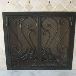 Annette Firescreen Inset - Fireplace Screens