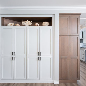 Two-Toned Kitchen Cabinetry in Remodel