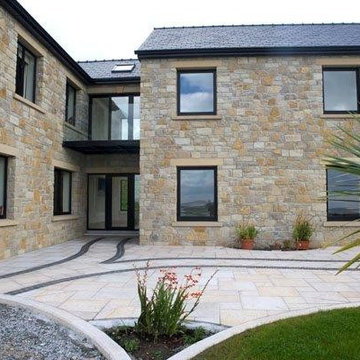 Cream Sandstone House
