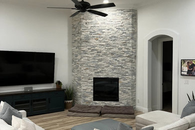 Family room - family room idea in Las Vegas