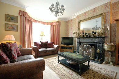 This is an example of a traditional living room in Other.