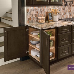 KraftMaid: Front- and Side-Access Doors - Kitchen Storage And Organization