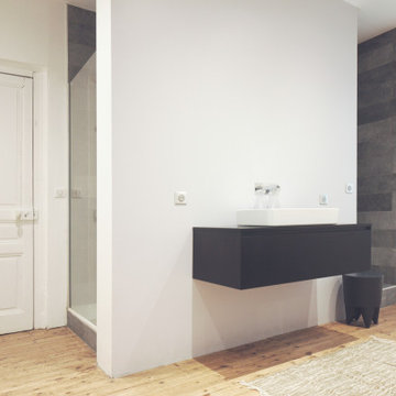 Rénovation totale d'une maison bourgeoise-avant/après