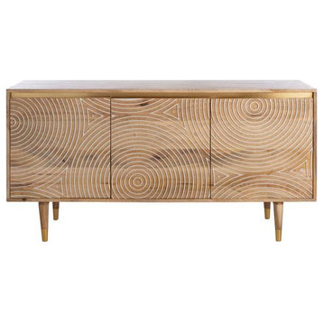 Cambrie Wood Sideboard