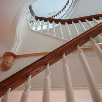 Project #49 | Traditional Staircase with Drum Style Volute