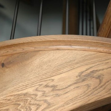 Wood Spiral Stair
