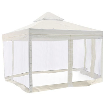 Yescom 10'x10' Gazebo Top Replacement+Mosquito Net for 2 Tier Y00610T07NET
