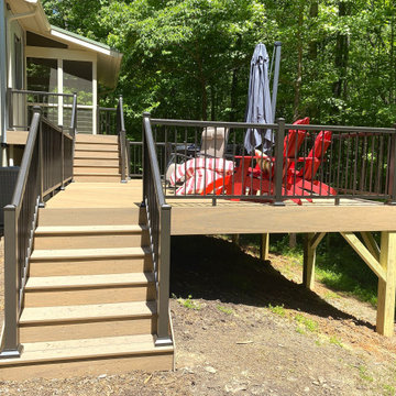 Two-Level Composite Deck