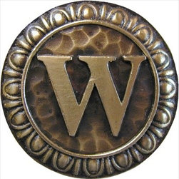 Notting Hill Decorative Hardware - Cabinet Knob Antique Brass NHK-202-AB - Home Improvement