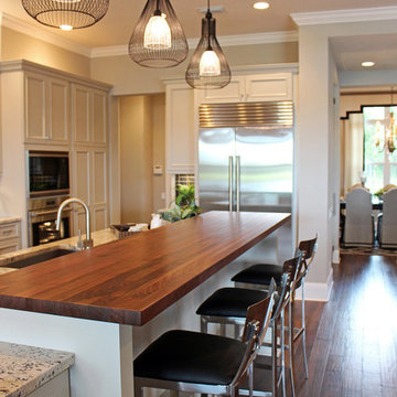 Black Walnut Butcher Block Countertop