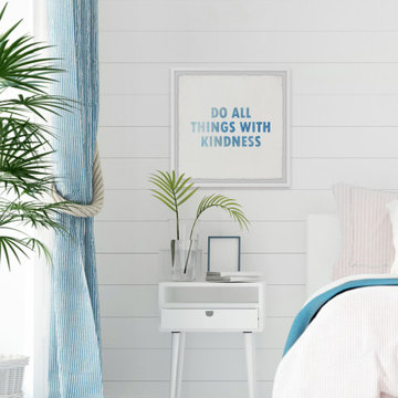 "Do All Things with Kindness" Framed Painting Print