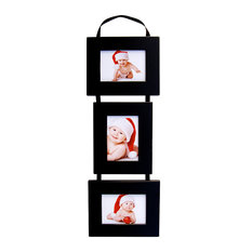 5x7 Triple Frame Set, 2 Portrait 1 Landscape On Hanging Ribbon