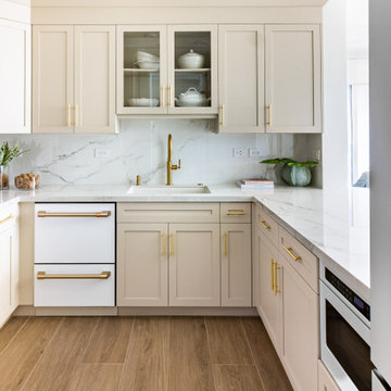 Coral Gables Kitchen Remodel – Modern Classic Refacing Transformation