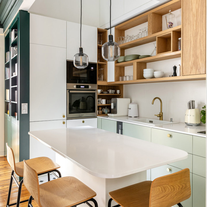 75 photos et idées déco de cuisines américaines - Mai 2026