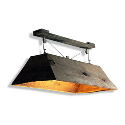 Makarios Decor - Barn Wood Light - Pool Table Lights
