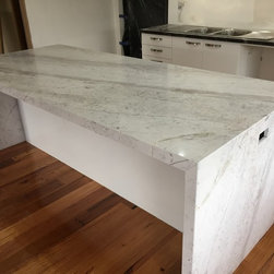 Pearl White Marble - Kitchen Countertops