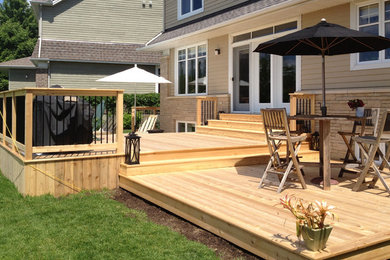 Example of a classic deck design in Ottawa