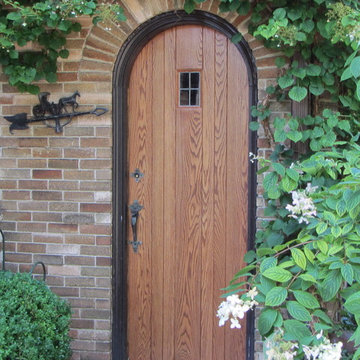 Custom Red Oak Door