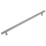 Laurey - Melrose Stainless Steel T-Bar Pull - 288mm - 13 1/4" Overall - Laurey is todays top brand of Decorative and Functional Cabinet Hardware!  Make your home sparkle with our Decorative Knobs and Pulls, or fix up your cabinets with our Functional Hardware!  Cabinets feel better when Laurey's on them!