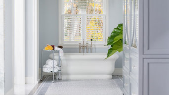 Catawba Island Lakefront Home, Owners' Bedroom & Bathroom