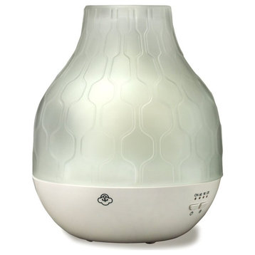 Serene House Ultrasonic Aroma Diffuser | Loch White Glass/150ml