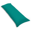 SheetWorld Butter Soft 100% Cotton Jersey Knit Body Pillow Case, Solid Teal