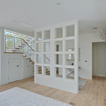 ATX Modern home - Reclaimed Ivory White Oak
