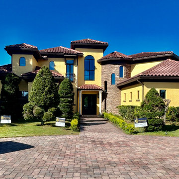Orlando FL Luxury Home Exterior painting