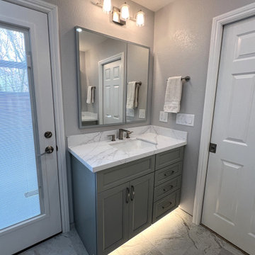 His & Hers Shared Master Bath