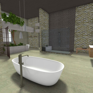 Industrial Bathroom Style