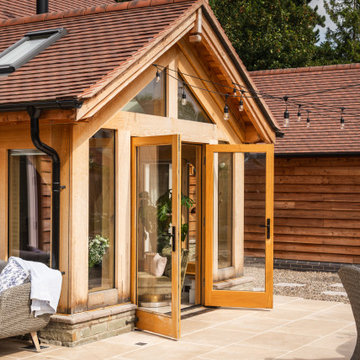 Oak frame sun room