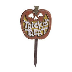 Grinning Jack Sign - Outdoor Holiday Decorations